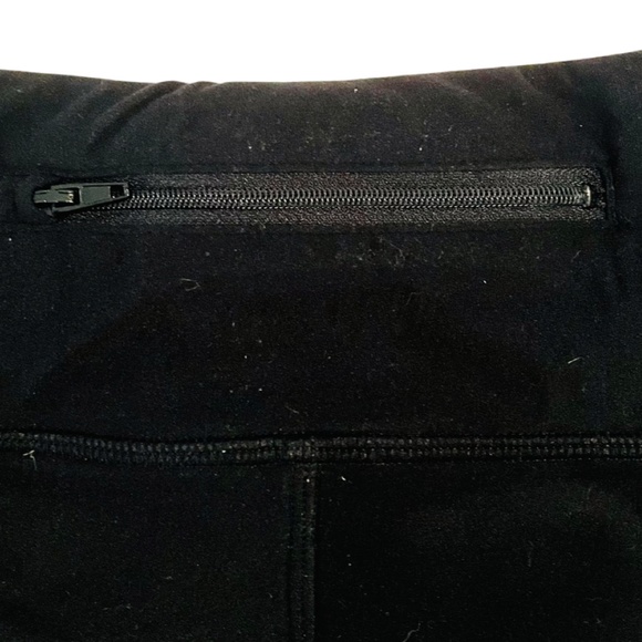 NWT Wolven Sustainable High Waisted Hot Yoga/SUP Yoga Short in Onyx/Black - Picture 4 of 5
